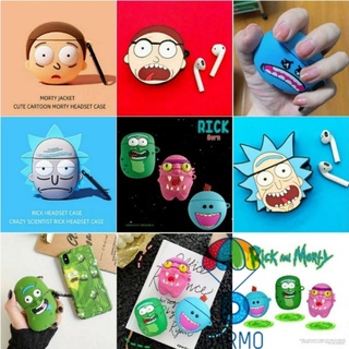 (Order 10 ngày) Case bảo vệ Airpods Pro/1/2 dưa muối pickle rick và morty/ meesick