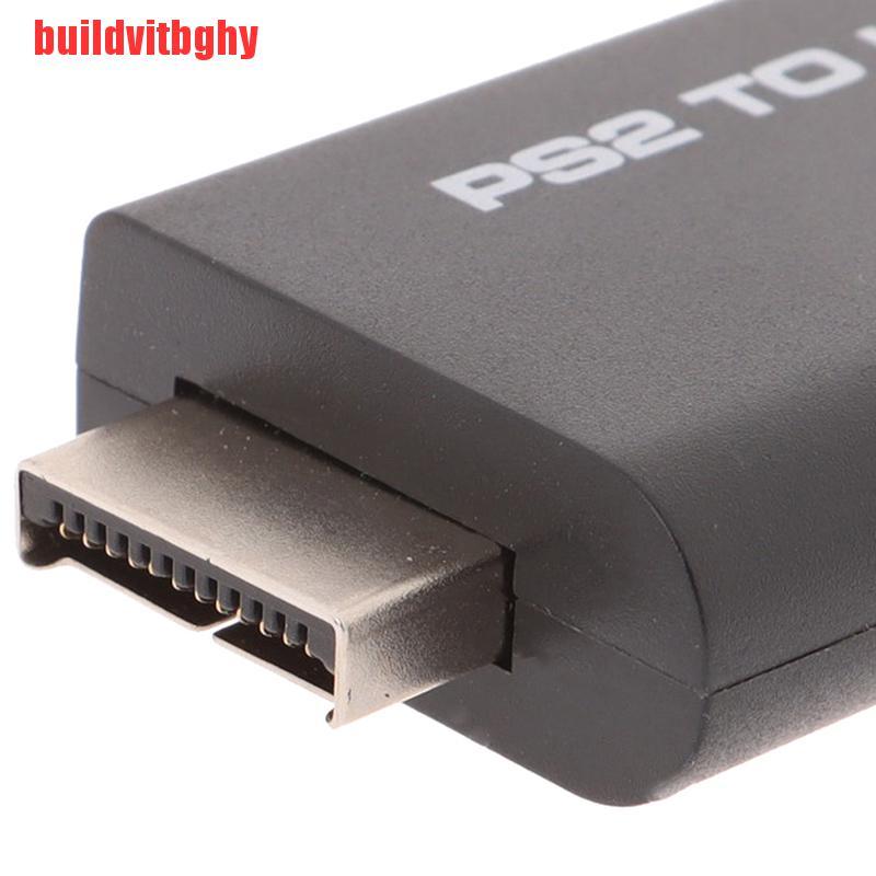 {buildvitbghy}PS2 to HDMI Audio Video Cable AV Adapter Converter w/3.5mm Audio Output for HDTV IHL