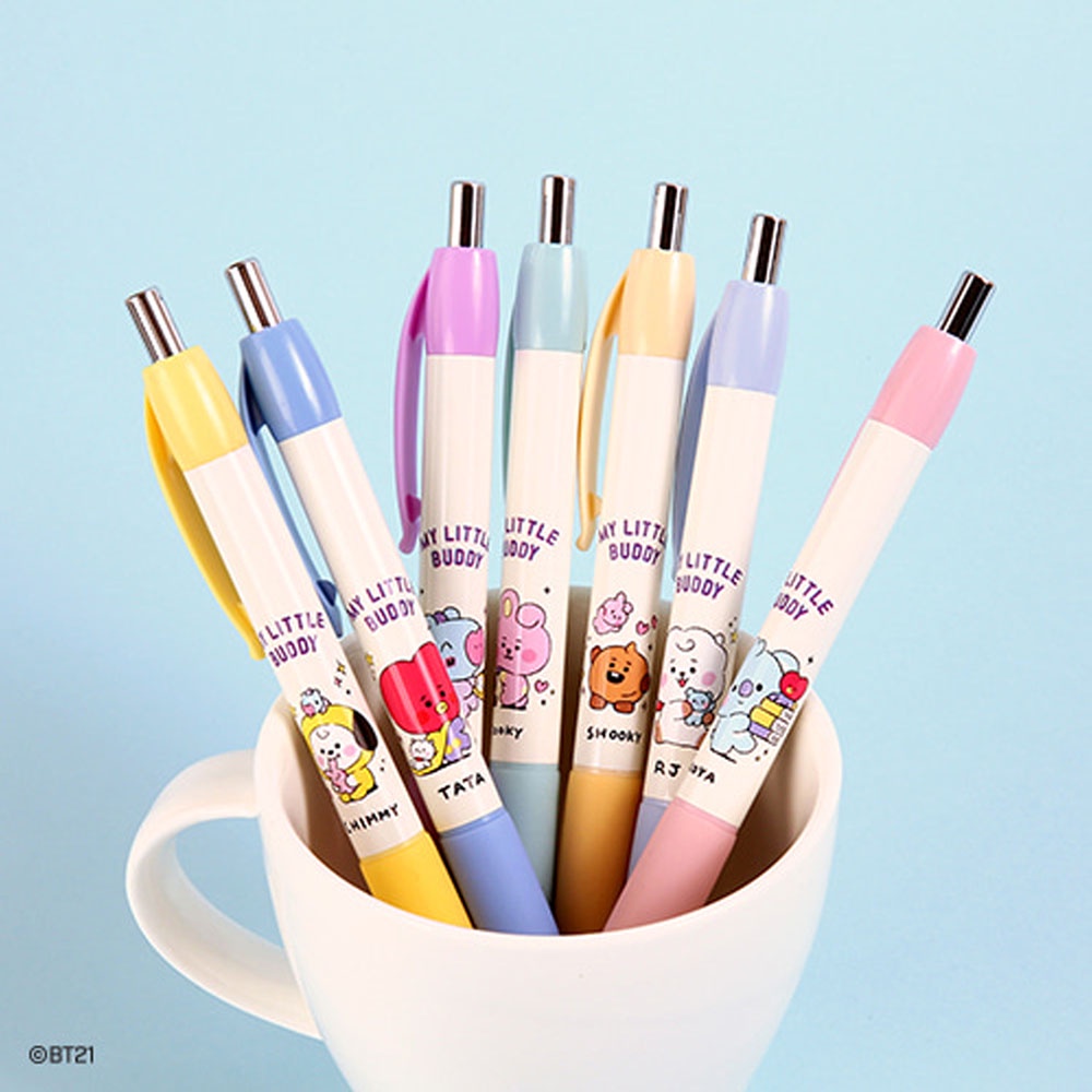 Bút chì 0,5mm có in hình bt21 bts