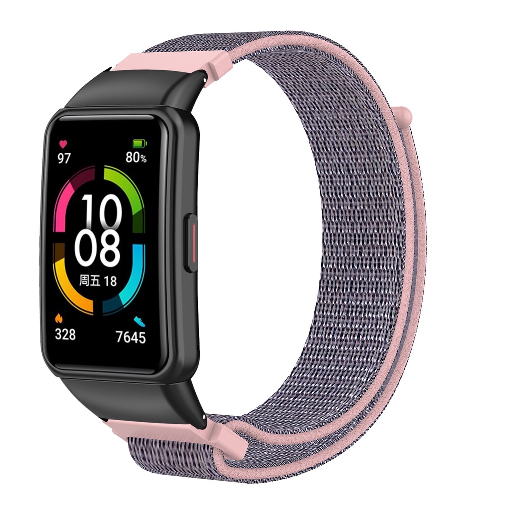 Dây Đeo Sợi Nylon Cho Đồng Hồ Thông Minh Huawei band 6 / 6pro / Honor band 6