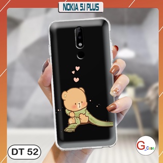 Ốp lưng dẻo nokia 5.1 plus - in hình