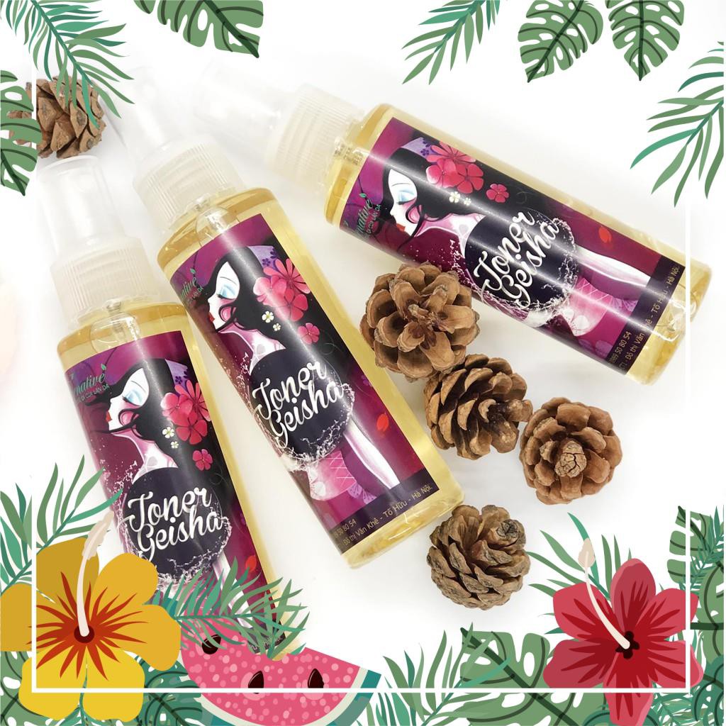 [HOÀN TOÀN THIÊN NHIÊN]Xịt Khoáng/Toner Handmade Geisha[HIỆU QUẢ - LÀNH TÍNH] | BigBuy360 - bigbuy360.vn