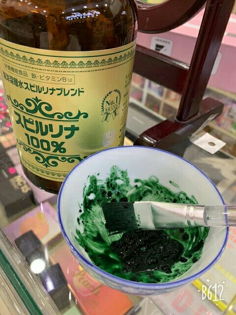 100 viên tảo xoắn Nhật Bản (uống và đắp mặt)