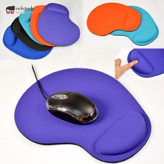 Miếng lót chuột có đệm cổ tay bằng vải + EVA thân thiện với môi trường có 7 màu cho máy tính LQZ