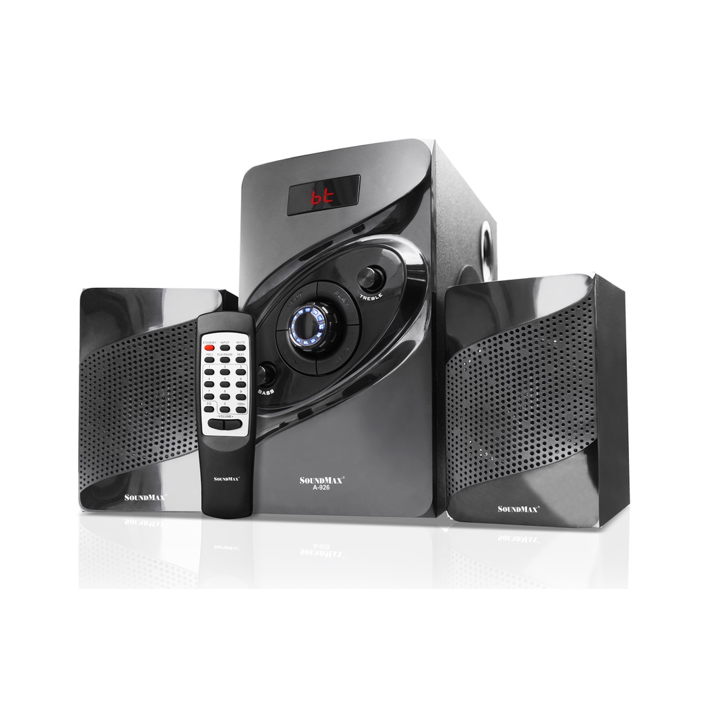 Loa Soundmax A926  hỗ trợ Bluetooth, USB, thẻ nhớ, AUX -Hàng chính hãng
