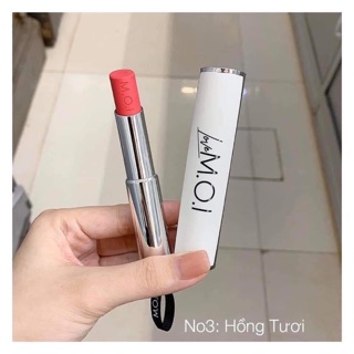 HỒNG TƯƠI - Son Thỏi LOVE M.O.I by HNH No.3