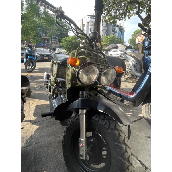 xe máy 50cc zoomer màu bộ đội siêu độ