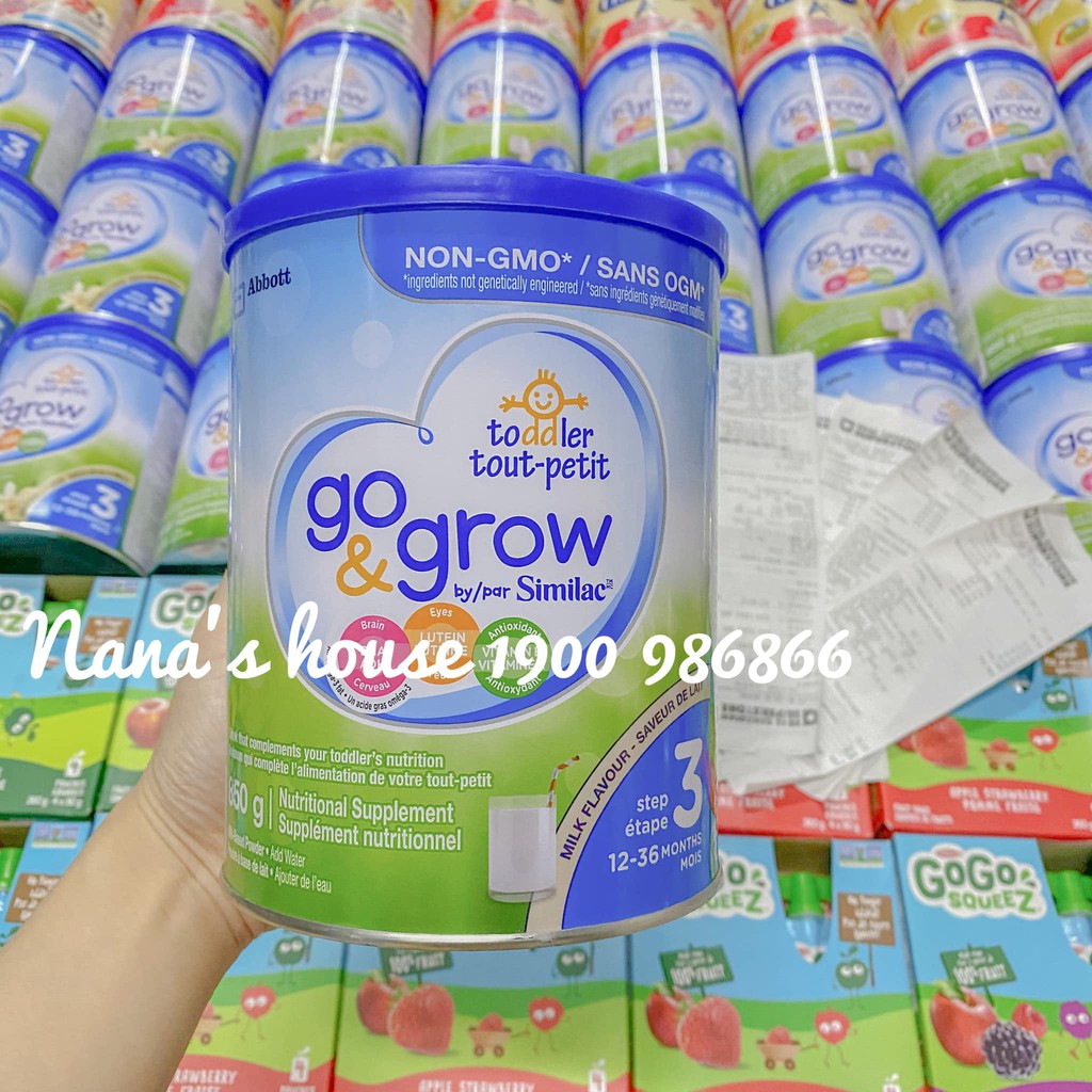 Sữa Go and Grow by Similac Canada số 3 lon 850g hàng air