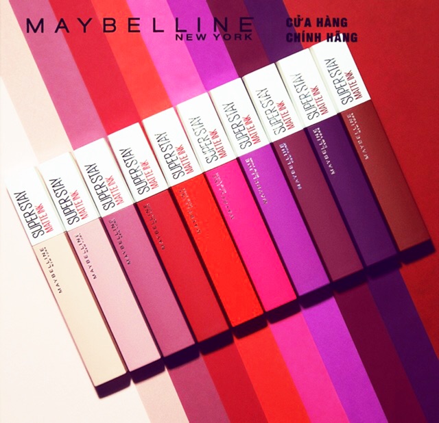 Son Kem Lì Maybeline New York Superstay Matte ink 5ml(chính hãng)