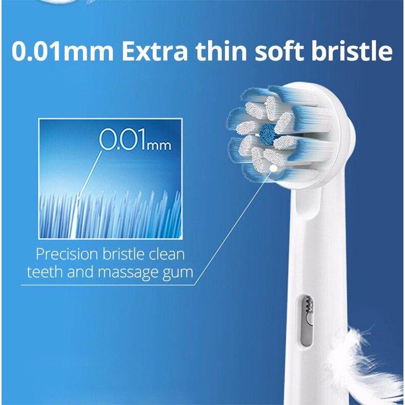 Set đầu bàn chải đánh răng điện ORAL-B EB60 thay thế siêu mềm mại tiện lợi