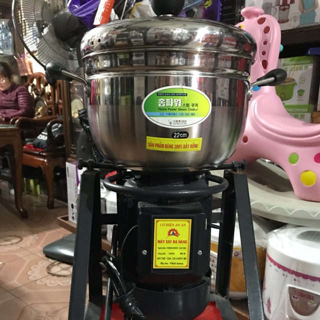 Máy xay thịt 900w đồng 100% , tặng kèm 1 lưỡi làm chà bông.