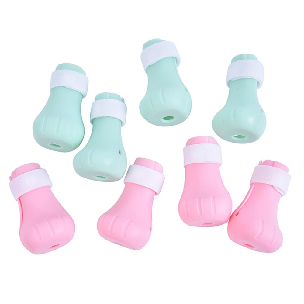 Bộ 4 Găng Tay Chống Trầy Xước Hình Chân Mèo Dễ Thương