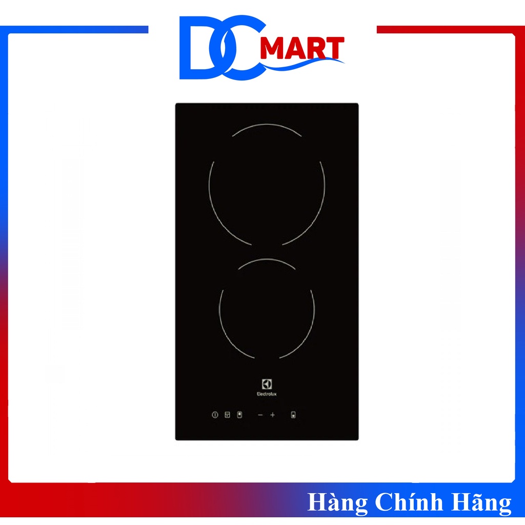 Bếp điện hồng ngoại (âm) 2 vùng nấu 52cm Electrolux EHC325BA - Hàng Chính Hãng