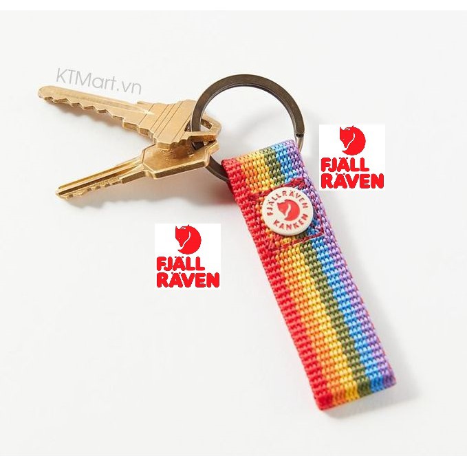 Móc chìa khóa Fjallraven Kanken Rainbow Keyring 23622 Fjallraven