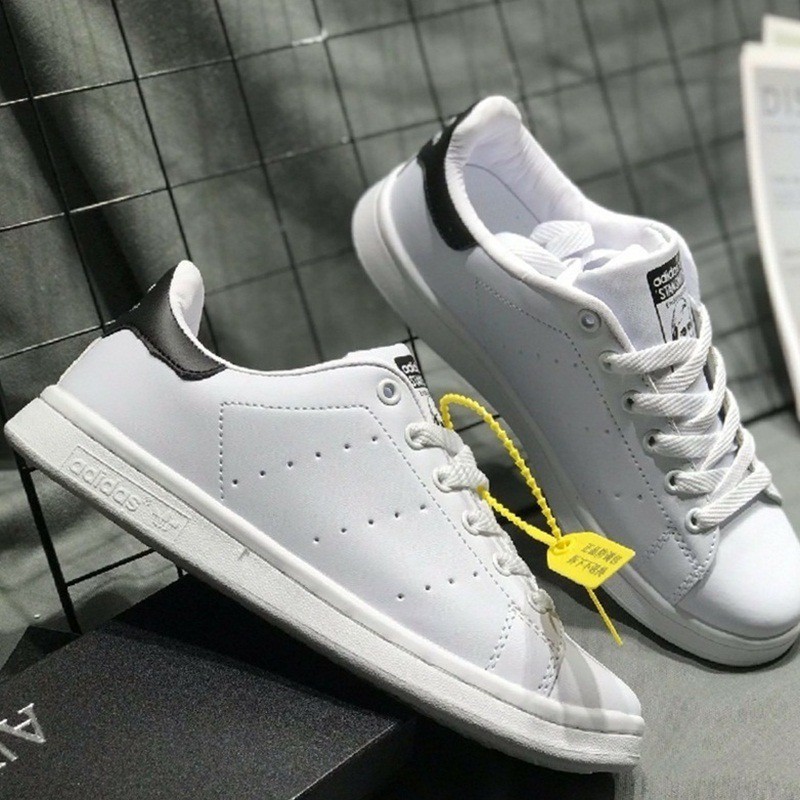 Giày AD Stan Smith Gót Đen (Sale Cực Shock)