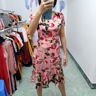 Đầm hoa đuôi cá