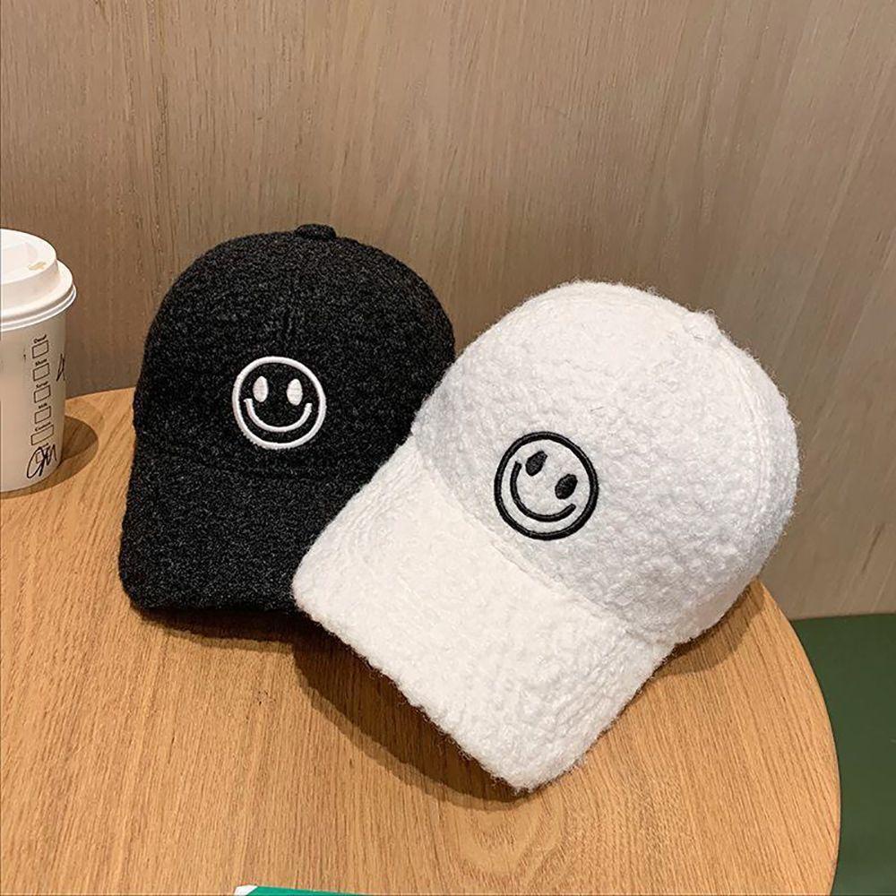 Mũ Lưỡi Trai Hình Mặt Cười Phong Cách Hip Hop Cho Cặp Đôi