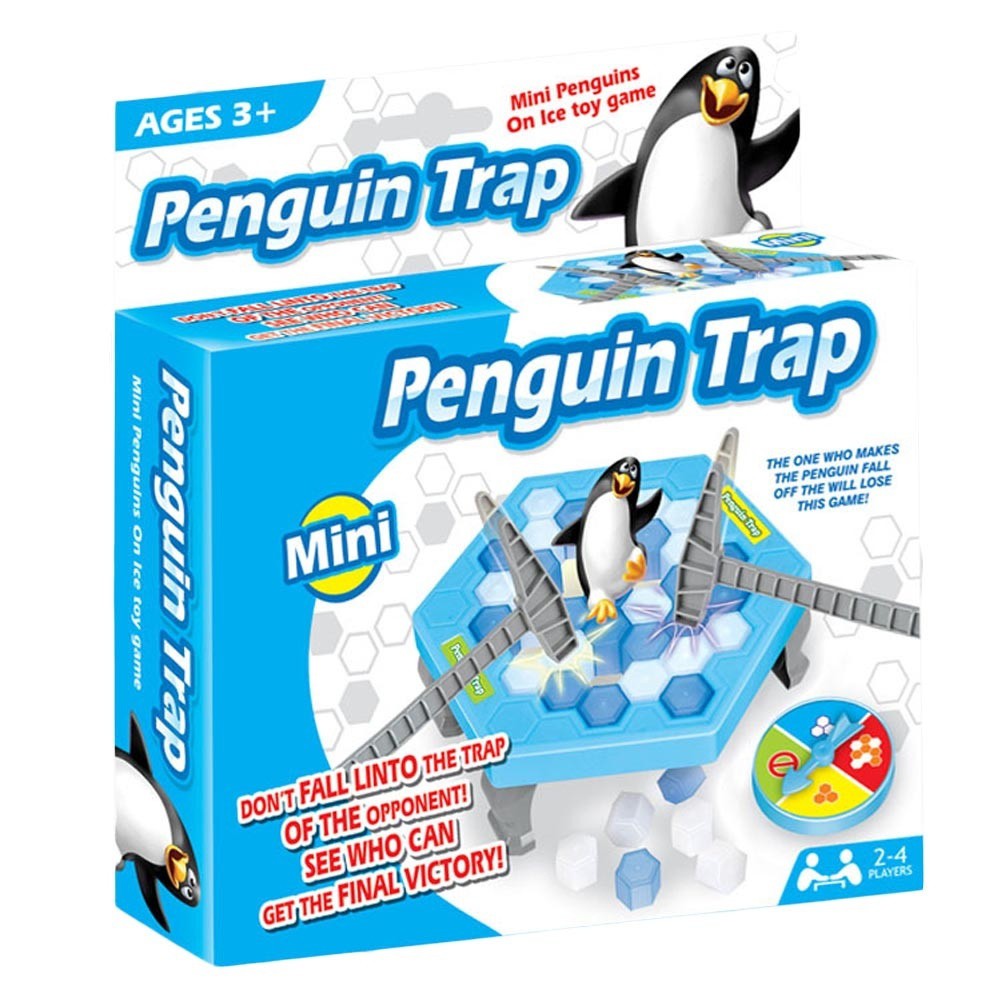 Bộ trò chơi đập băng cứu chim cánh cụt cho bé