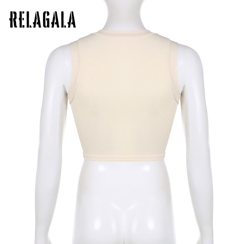 Áo Tank Top Ôm Dáng In Chữ Thời Trang Quyến Rũ Cho Nữ