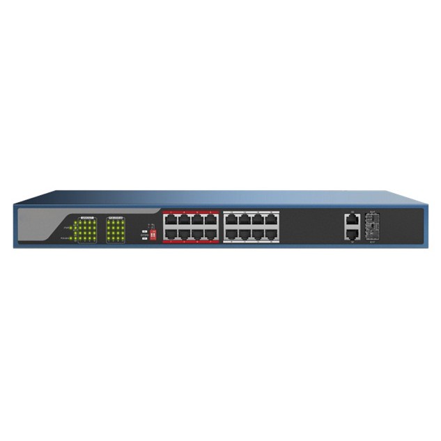 Switch PoE 16 Port Hdparagon HDS-SW1016POE