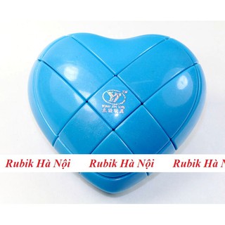 Rubik Hình Trái Tim  YongJun Đỏ/Xanh/Hồng
