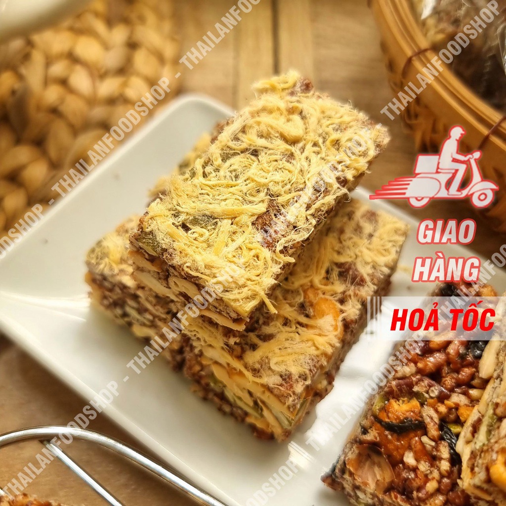 Thanh Gạo Lứt Chà Bông - Combo 20 Thanh Rời