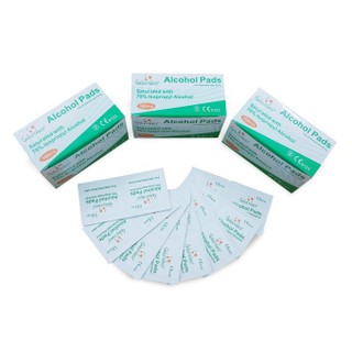 Bông Cồn Y Tế hộp 100 miếng