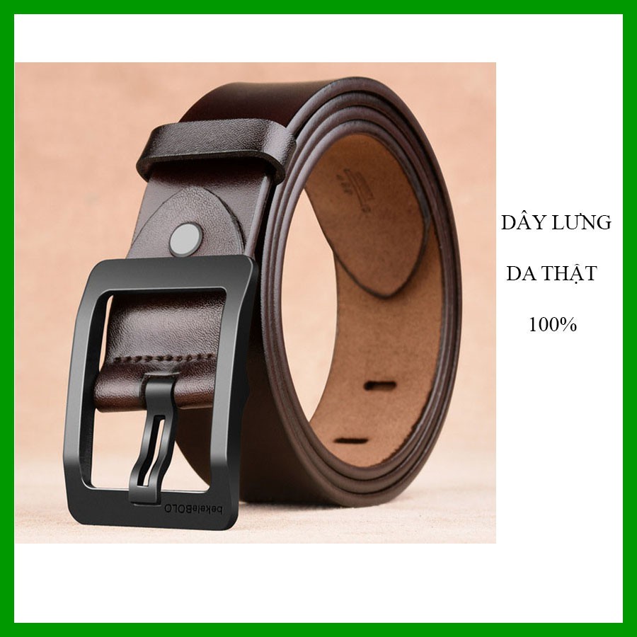 Dây lưng nam,dây lưng da xịn hàng nhập khâu 100% ⚡
