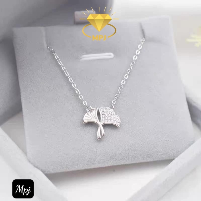 Dây chuyền hình quạt, vòng cổ liền mặt hott nhất - mpj
