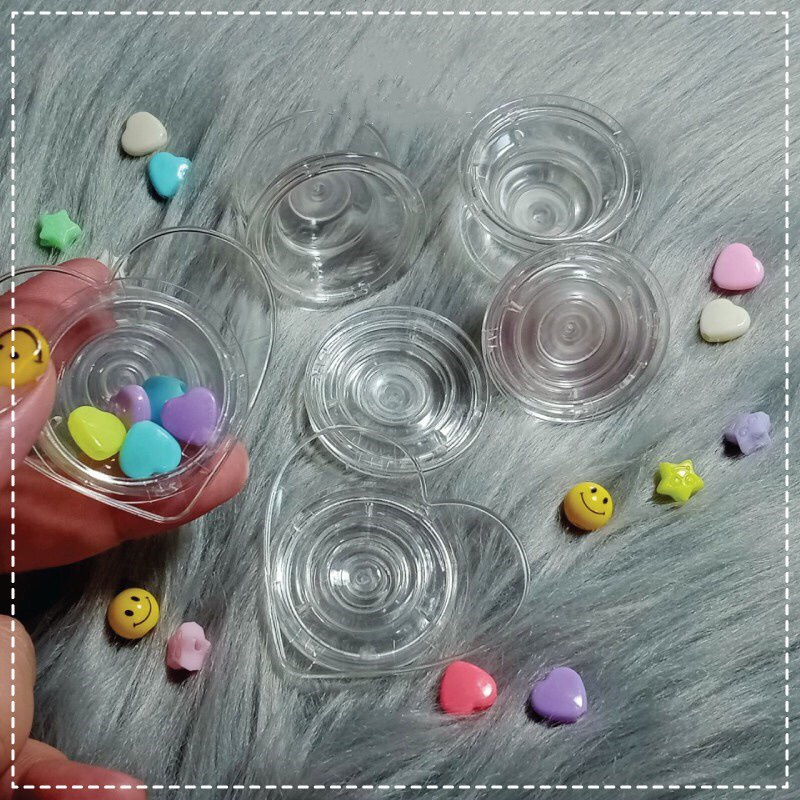 Giá đỡ điện thoại trơn Griptok/ Popsocket trong suốt hình tròn làm đồ handmade resin