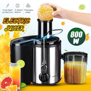 800W Full-automatic Electric Juicer Food Blender Fruit Vegetable Mixer Machine