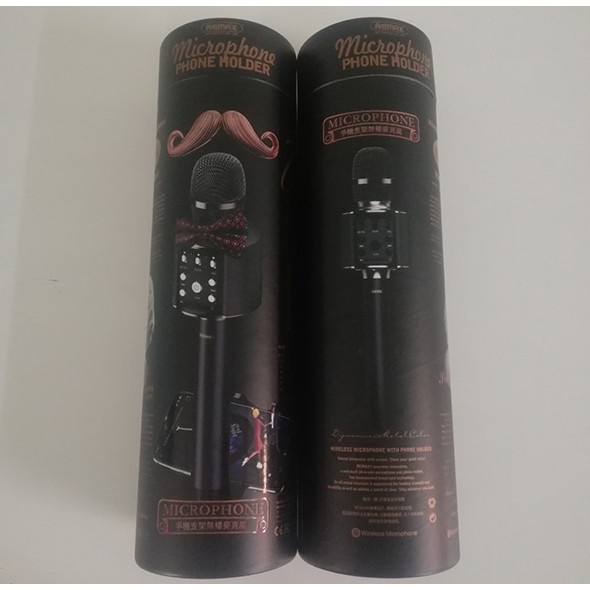 Micro Karaoke Bluetooth CHÍNH HÃNG Remax K05 tích hợp giá đỡ điện thoại - BẢO HÀNH 12 THÁNG
