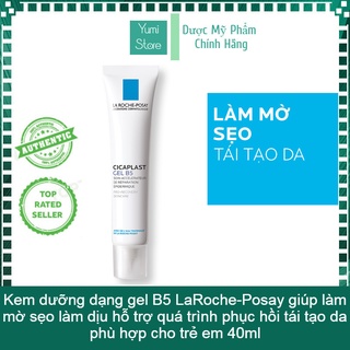 Kem dưỡng dạng gel B5 LaRoche-Posay giúp làm mờ sẹo làm dịu hỗ trợ quá thumbnail