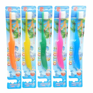 Bàn chải đánh răng hình chim cánh cụt Eross 3-10 tuổi