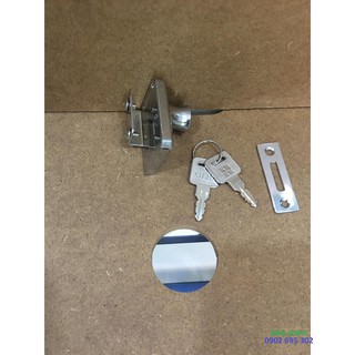 Khóa tủ kính 2 cánh mở hiệu Xiehe