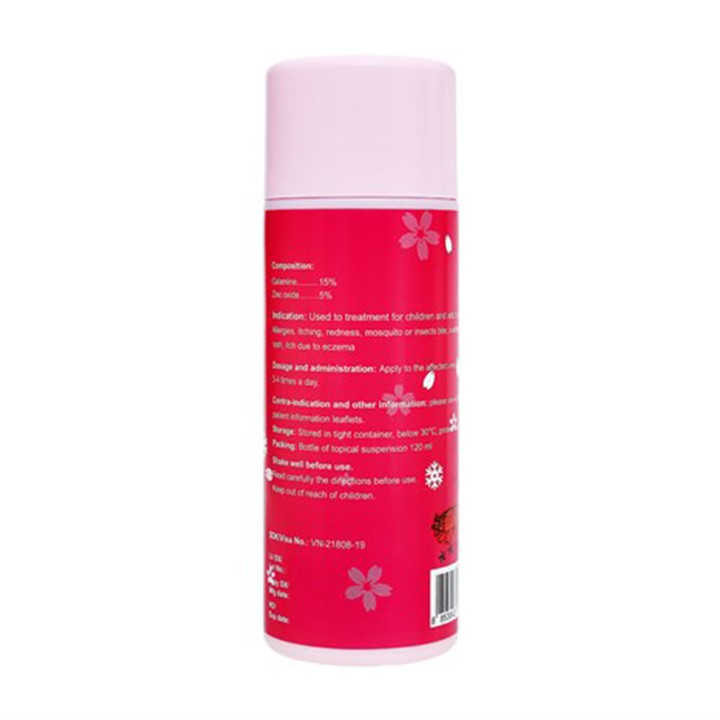 Calamine Leopard Brand Chai 120ml - Hỗ trợ Giảm Các Triệu Chứng Do Rôm Sảy & Côn Trùng Đốt