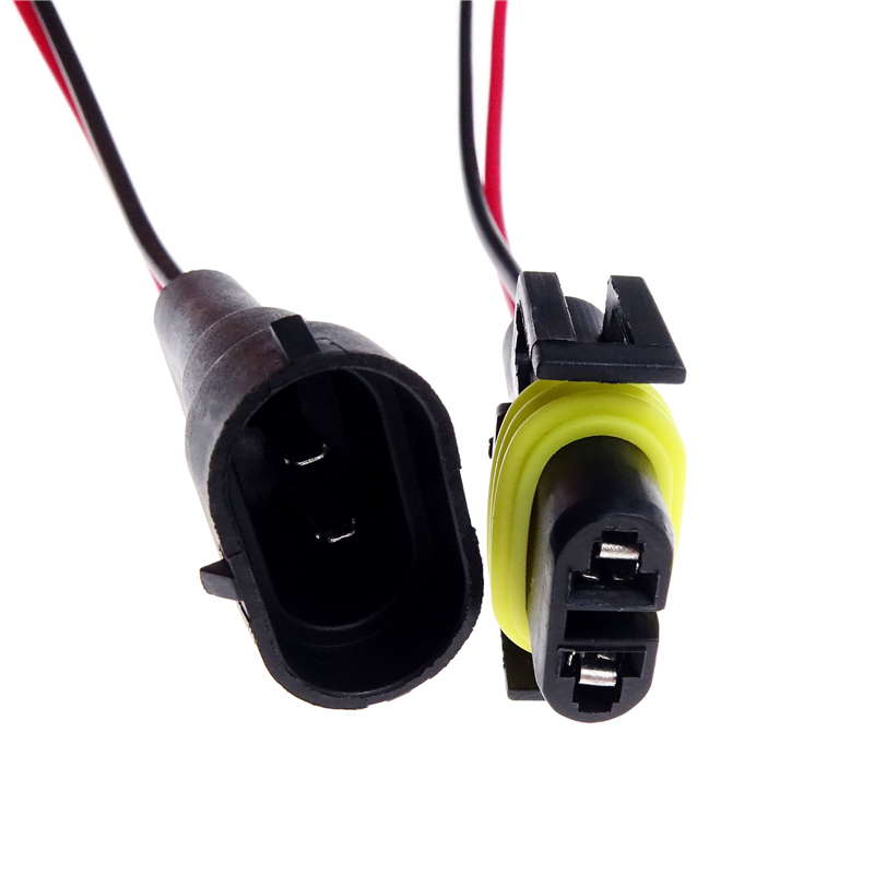 1 Cặp Dây Cáp Nối h8 h9 h11 male Sang female Cho Đèn Sương Mù