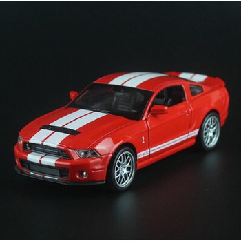 XE MÔ HÌNH SẮT 1:32 SHELBY MUSTANG COBRA GT500 - ĐỎ - 9705.1