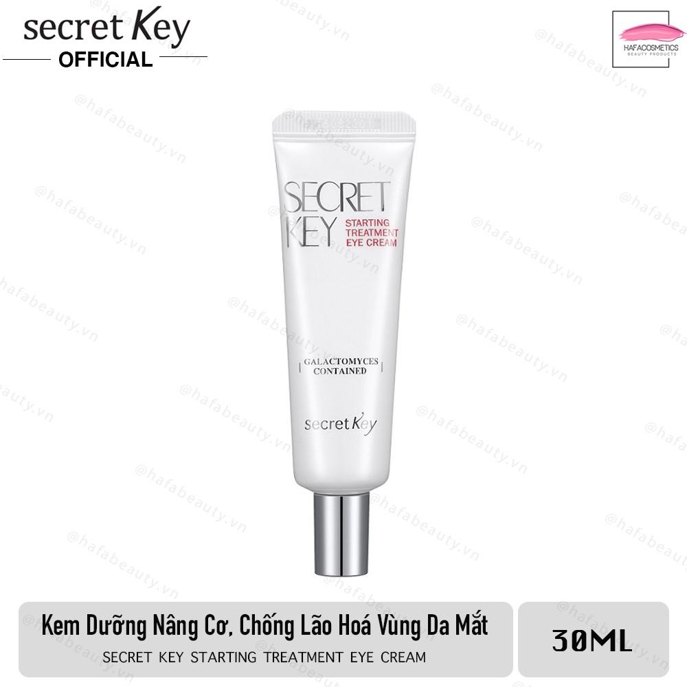 Kem dưỡng nâng cơ và giảm quầng thâm mắt Secret Key Starting Treatment Eye Cream