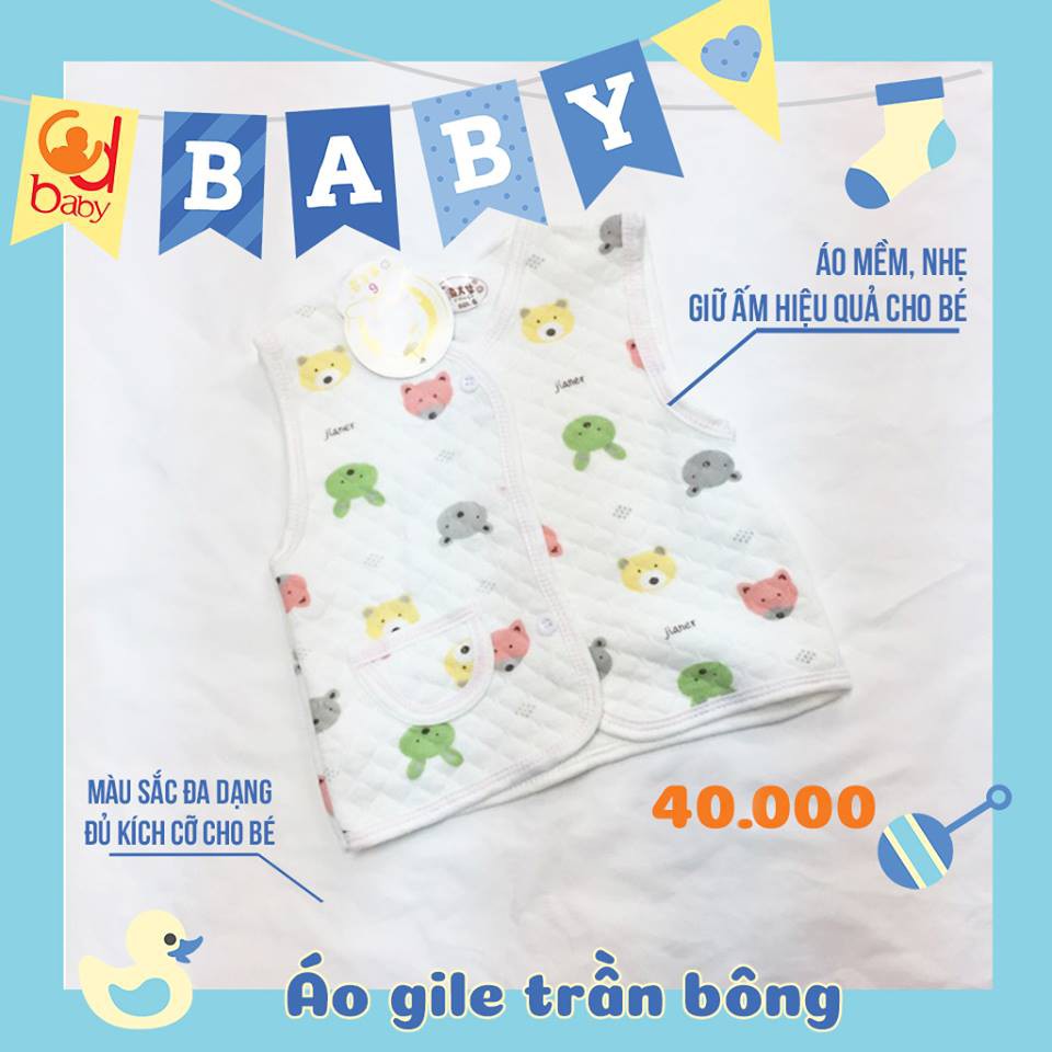 ÁO GILE TRẦN BÔNG