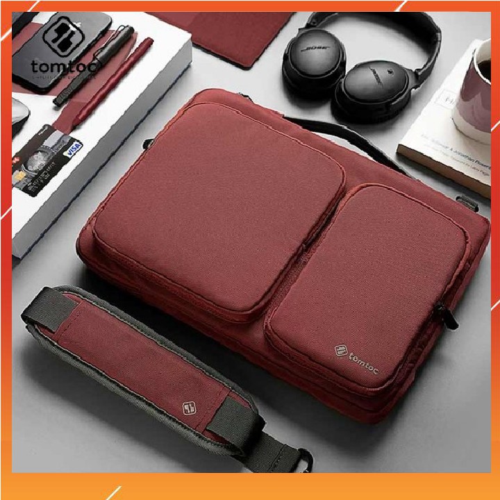 Túi xách MacBook/Laptop [ Free ship] TÚI ĐEO TOMTOC 360* SHOULDER BAGS (T085)