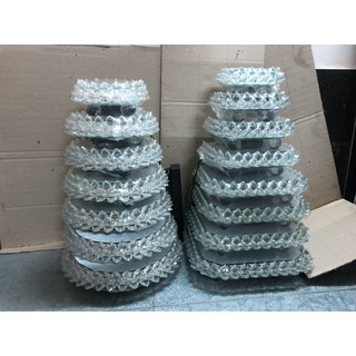 Đài Sen Pha Lê tròn LED đổi màu Φ18
