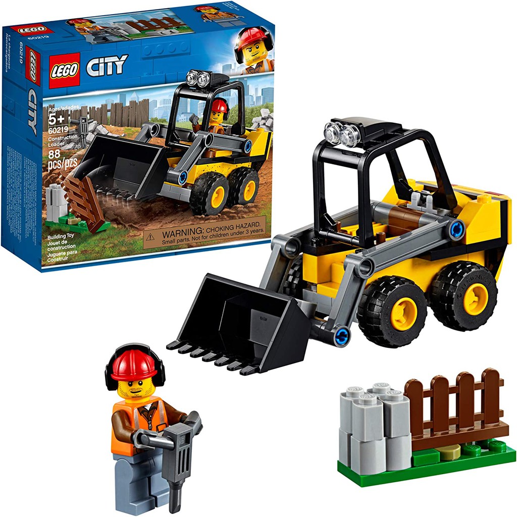 LEGO CITY 60219 Xe Xúc Công Trình ( 88 Chi tiết)