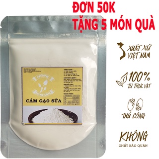 Bột Đắp Mặt Nạ Thiên Nhiên Cám Gạo Sữa (Handmade)