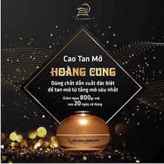 Cao gừng tan mỡ Hoàng Cung siêu hot