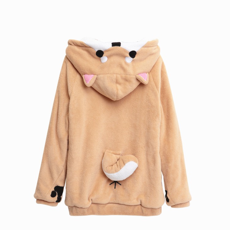 Áo hoodie mỏng phong cách Lolita Lovely Muco! Shiba Inu | BigBuy360 - bigbuy360.vn