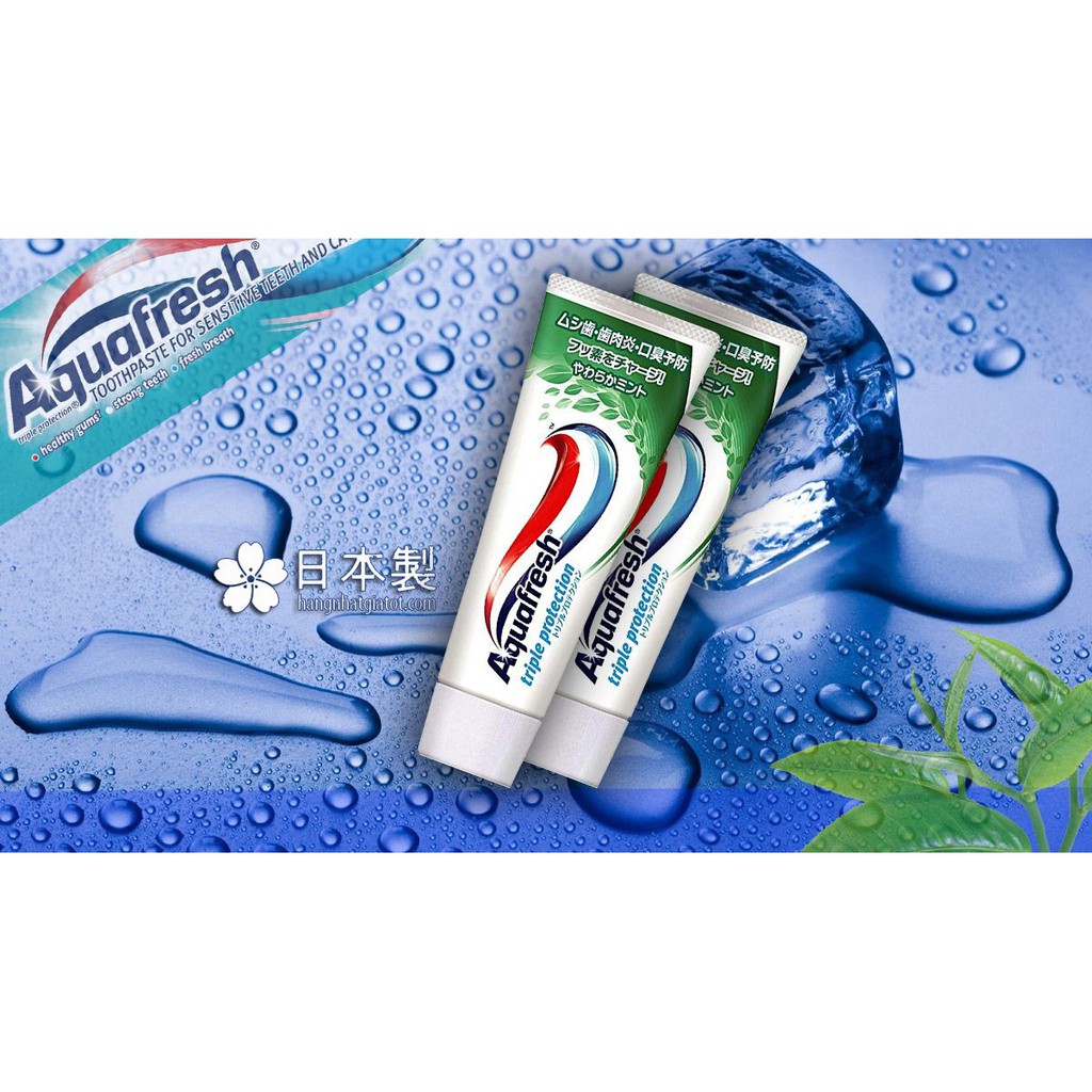 Kem đánh răng Aquafresh 140g trà xanh