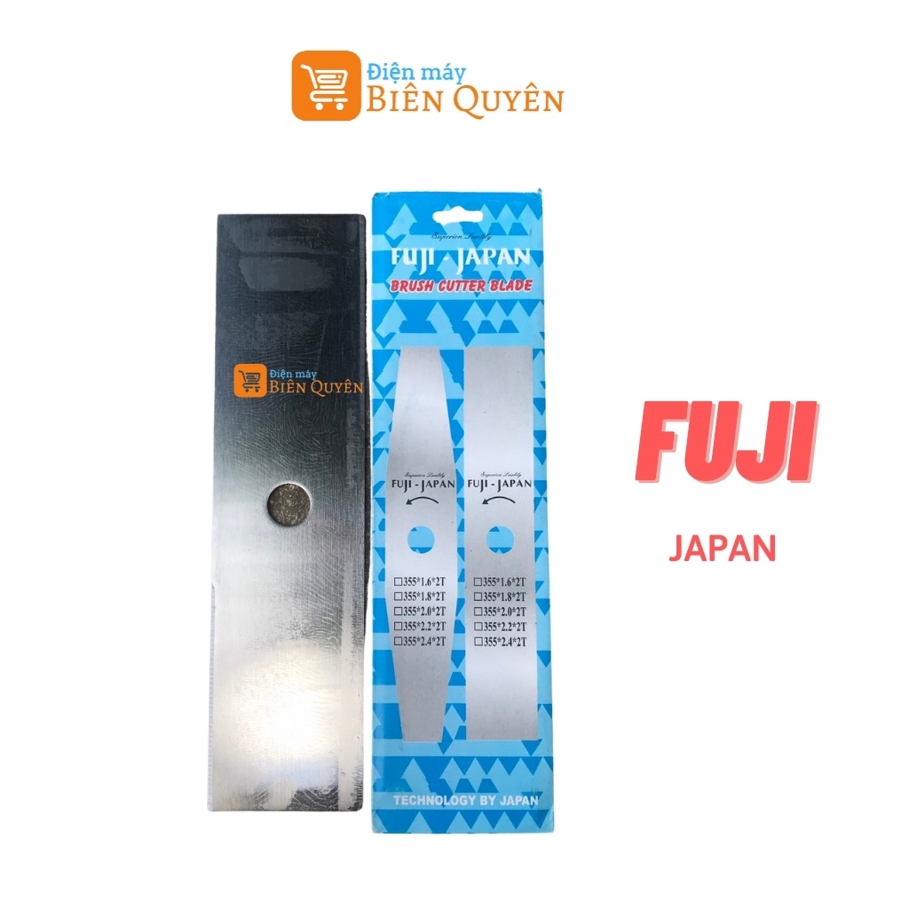 Lưỡi Cắt Cỏ Dao Cắt Cỏ FUJi JAPAN 355mm Thép Hợp Kim Cứng