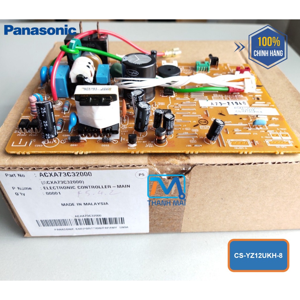 [Mã ELHA22 giảm 6% đơn 300K] Bo khiển dàn trong máy lạnh Panasonic model CS-YZ12UKH-8