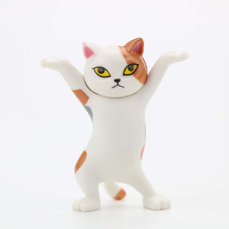 Set 5 mô hình mèo con trang trí bàn làm việc xinh xắn